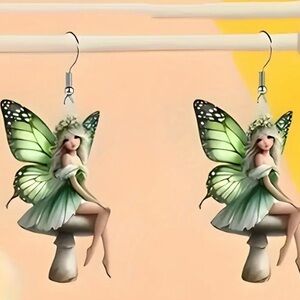 Whimsical Princess Dangle Earrings